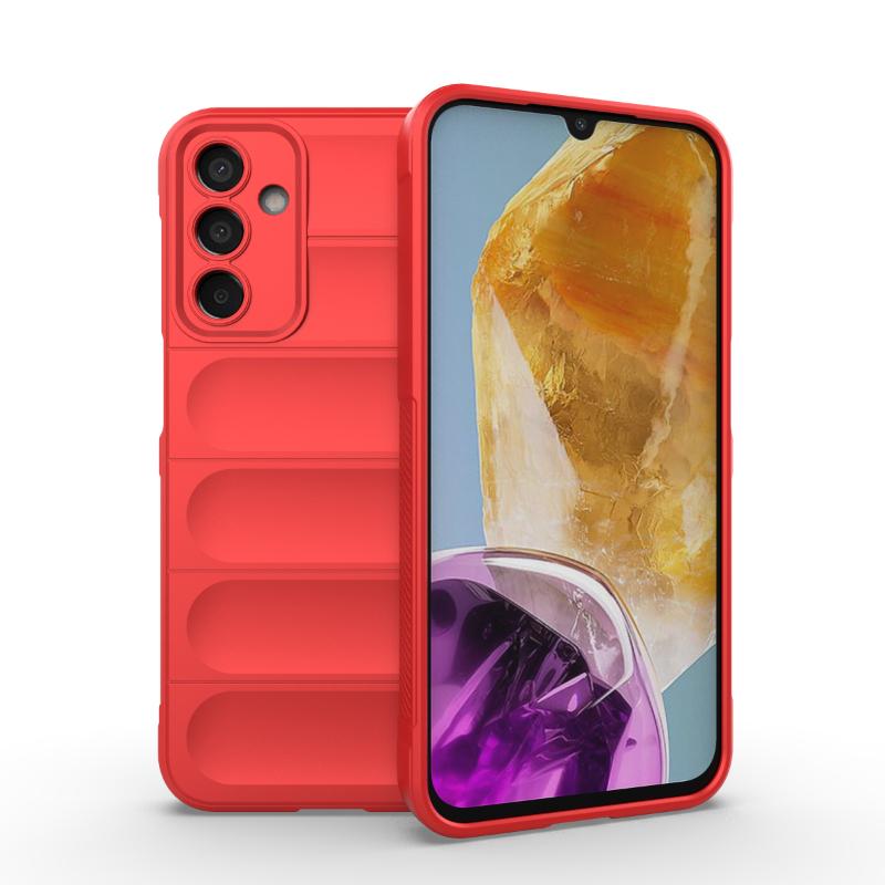 For Samsung Galaxy M55 M15 F15 5G Back Cover Phone Case Soft Liquid Silicone Anti-fall Shockproof Protect Funda Coque