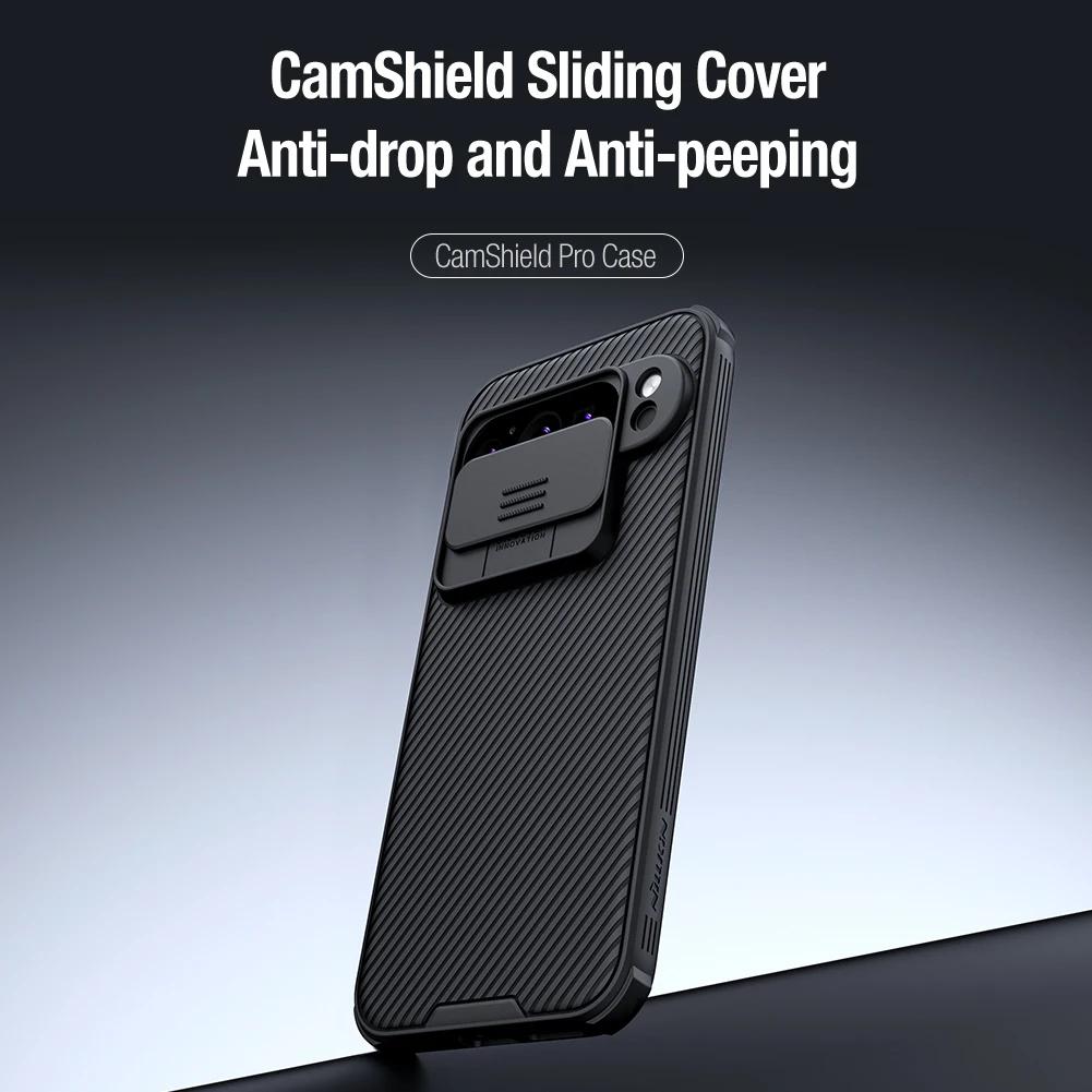 For Google Pixel 9 Pro / 9 Pro XL Case Nillkin CamShield Slide Camera Cases Ultra-Thin Privacy Lens Protection 360 Cover