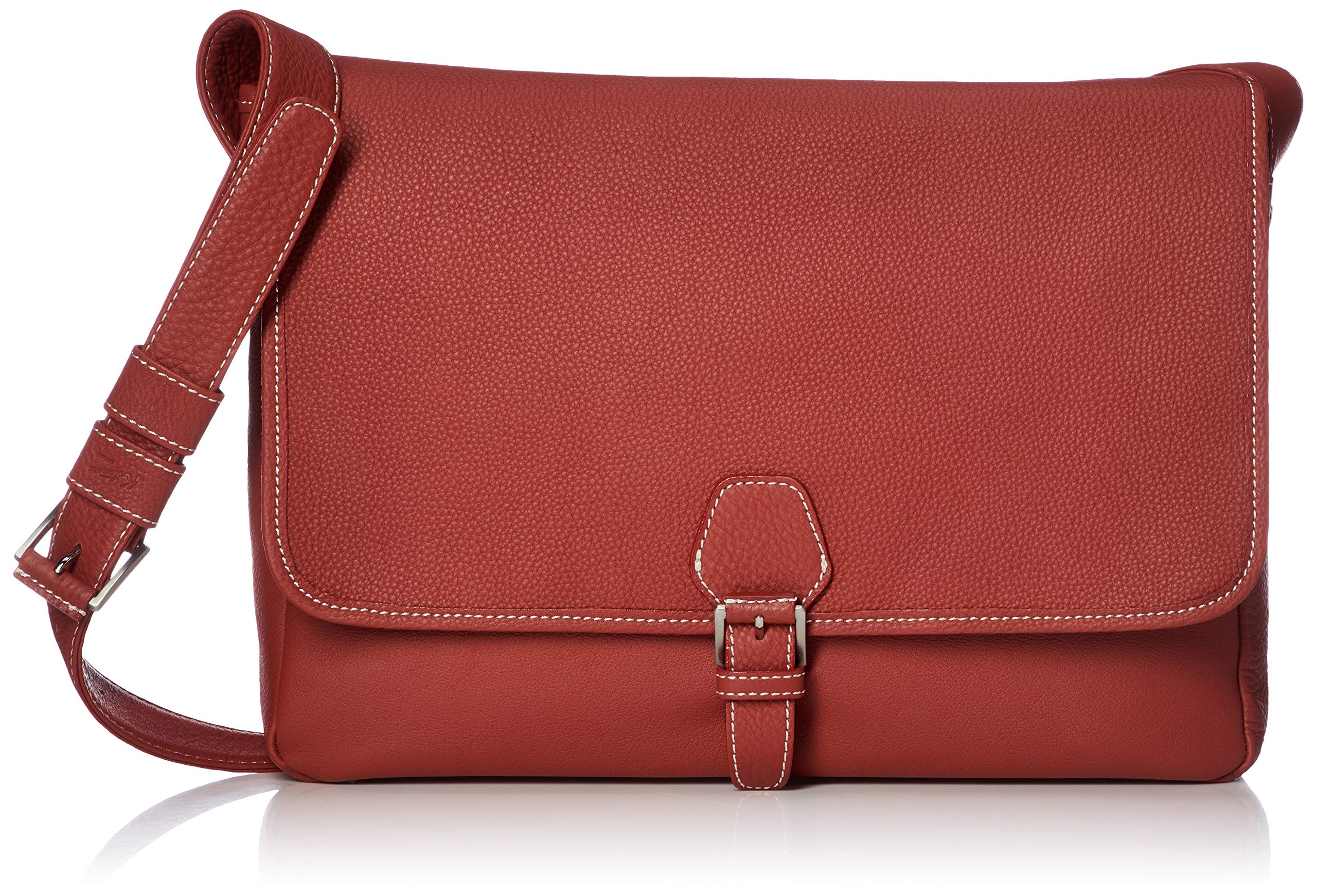 

Shoulder A4 size stitching 70911 [Kitamura] bag, compatible, Y-1112, Red/Ivory [Red]