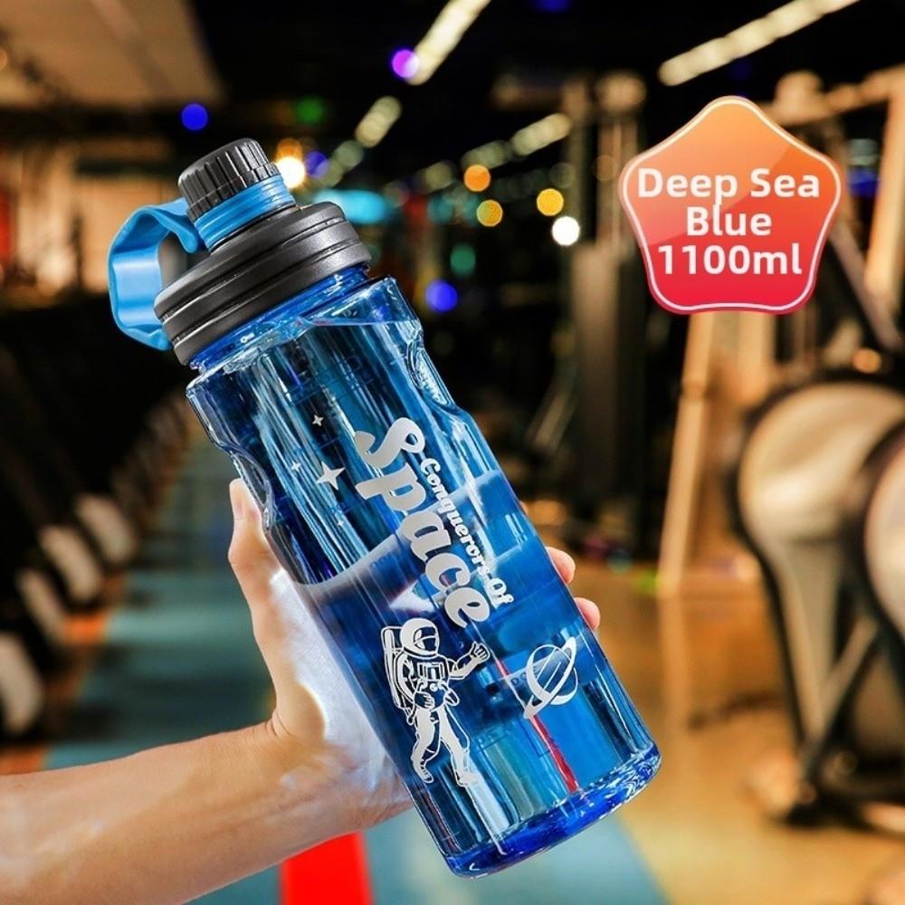Transparent Sports Water Bottle Large Capacity Water Cup New Reusable Plastic Cup Travel