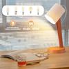 Lampe de table - NETTLIFE - Lot de 2 - Orange - Culot E14 - Métal 37,5 cm