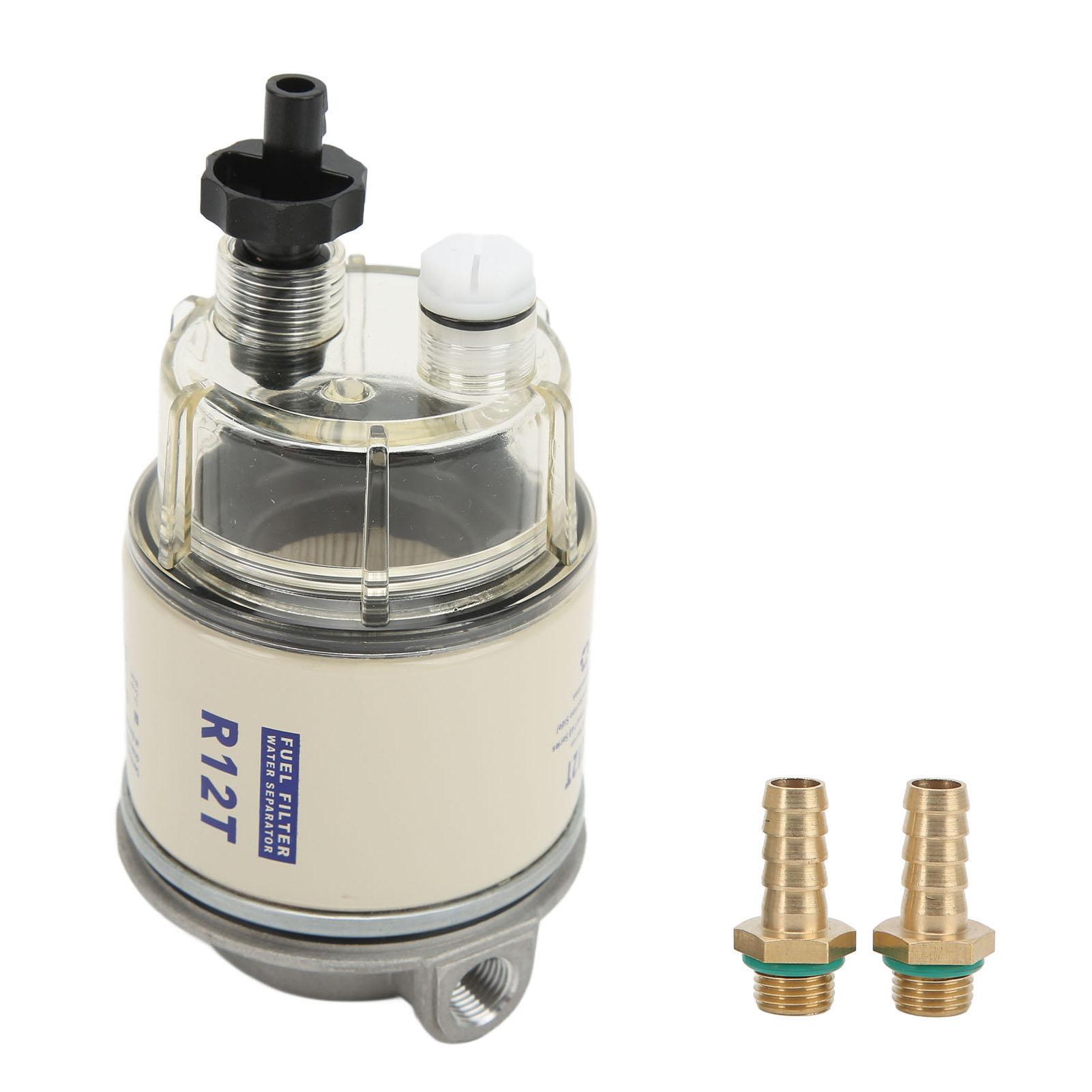 

Топливный водоотделитель 30 GPH R12T 10 микрон Рейтинг фильтра Электростатическое порошковое покрытие для