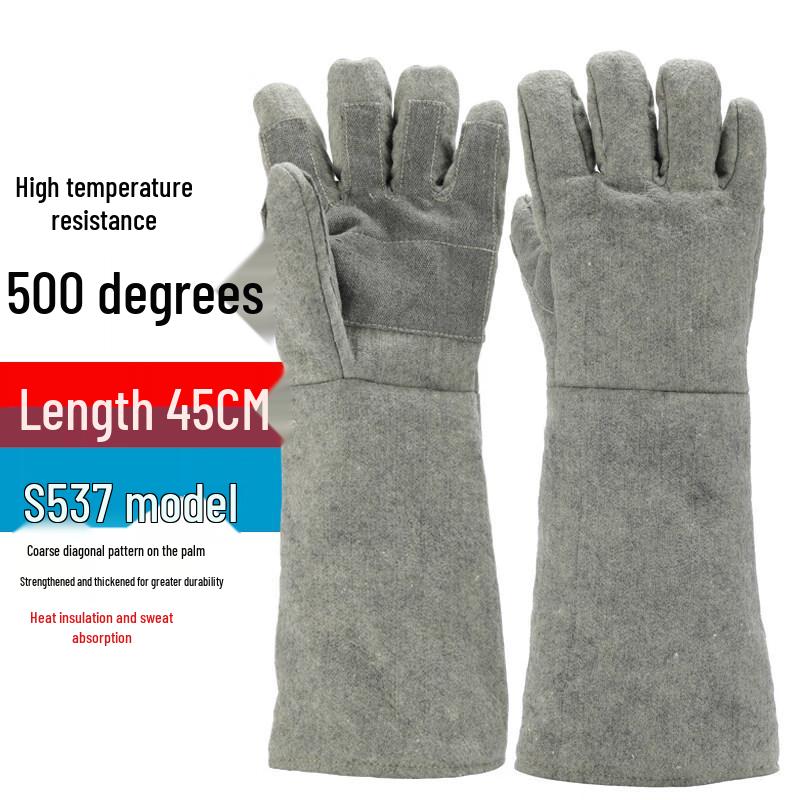 500-Degree Heat Resistant Industrial Gloves