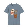Unisex Softstyle T-Shirt Ghost Hoodie Cinnamon Stick  Funny Fall Halloween