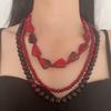 Simple, Retro Fashion, Personality, Niche Design, Plexiglass Beads, Multi-layered Layering, Trendy Necklaces