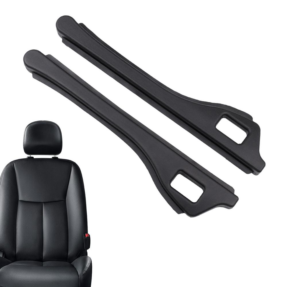 

Автоматический противоскользящий заполнитель щелей между сиденьем и консолью, 2 шт., заглушка, фиксирующая падение предметов чёрный