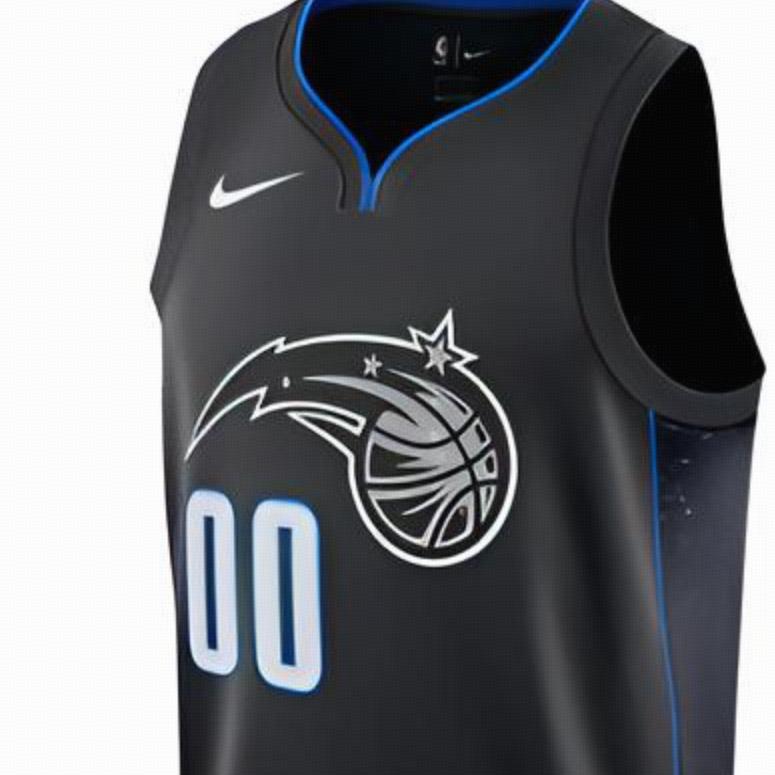 Nike Orlando Magic Aaron Gordon City Edition Swingman Jersey Men Jersey Black AJ4634-012
