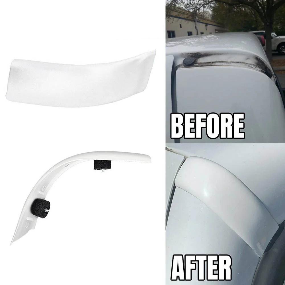 2Pcs White Roof Side Molding Reinforced For 99-07 Ford F250 F350 F450 Super Duty