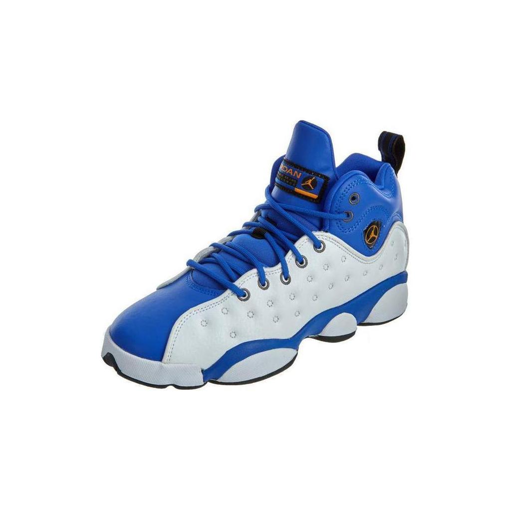 Jordan Jumpman Team II GS Cushioning Abrasion Resistant Cushioning, Wear Resistant High top Children's Basketball Shoes 820273-400