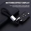 1pc Metal Car Key Chain Key Ring Key Lanyard Car Emblem Styling for Jeep JK Gladiator Compass Renegade Grand Cherokee Wrangler