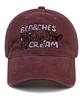 Bichiseuaenkeulim Cloud Cation Ball Cap-Burgundy