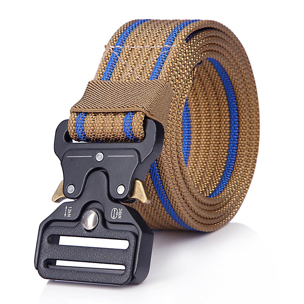 Men's Tactical Outdoor Cobra Quick-Release Nylon Belt