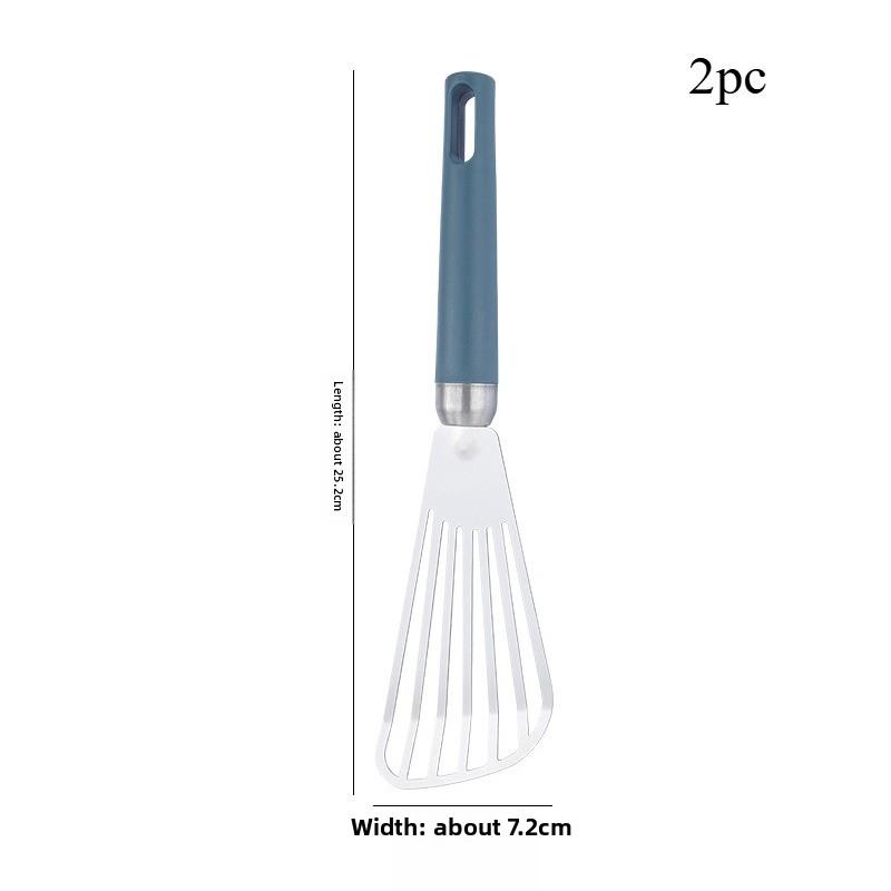 

Steak Spatula Frying Fish Spatula Non-slip Anti-scalding, Oil Filter Barbecue Spatula Iron Plate Stir-fry зелёный