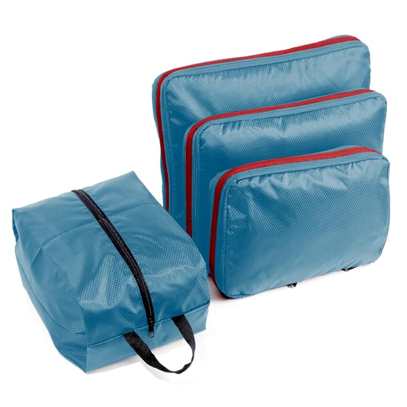 

[YuLago] Travel compression bag 4 piece set storage trip compression storage pouch storage pouch pouch travel compression storage bag compression