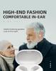 Cross-Border CIC In-Ear Hearing Aid with Magnetic Charging, Sound Amplifier, and Fingerprint Touch for the Elderly
