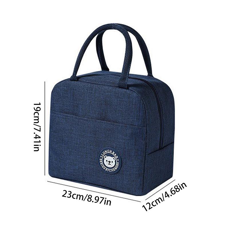 Beer Lunch Bags For Children Large Capacity Tote Picnic Drink Lunchbox Thermal Bag Portable Outdoor Office Food Bags