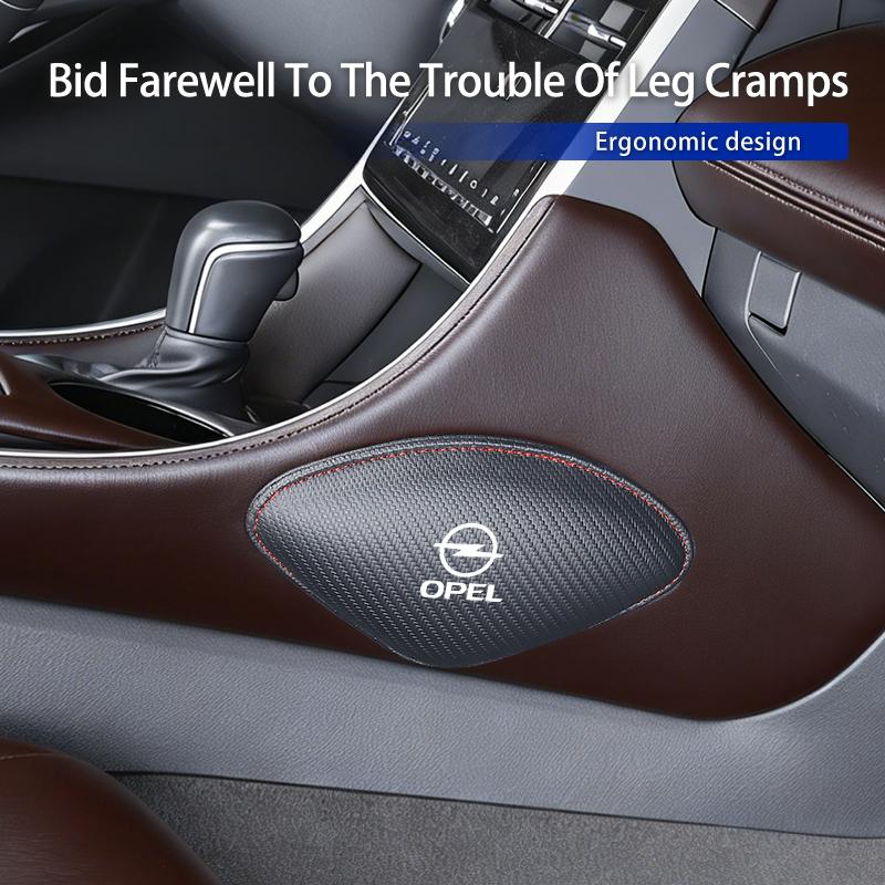 Car Seat Knee Pad Leather Elbow Rest Mat Leg Cushion Interior For Opel Corsa Astra Insignia Vectra Zafira Meriva Mokka Grandl