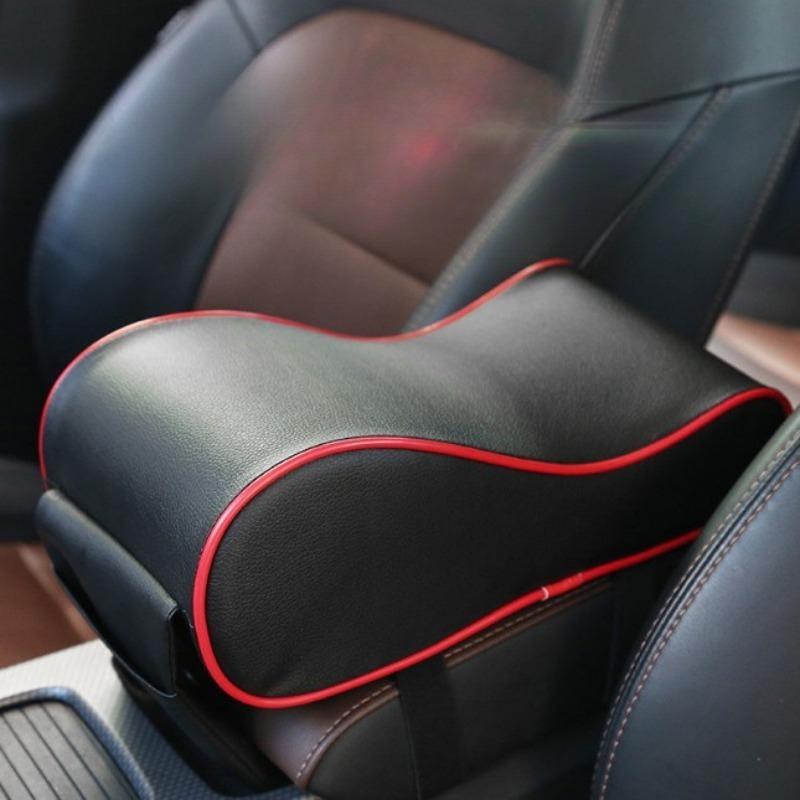 1pcs Car Central Armrest Pad Soft Cushion Car Armrest Box Height Increasing Pad Storage Bag  For Auto Central Armrest