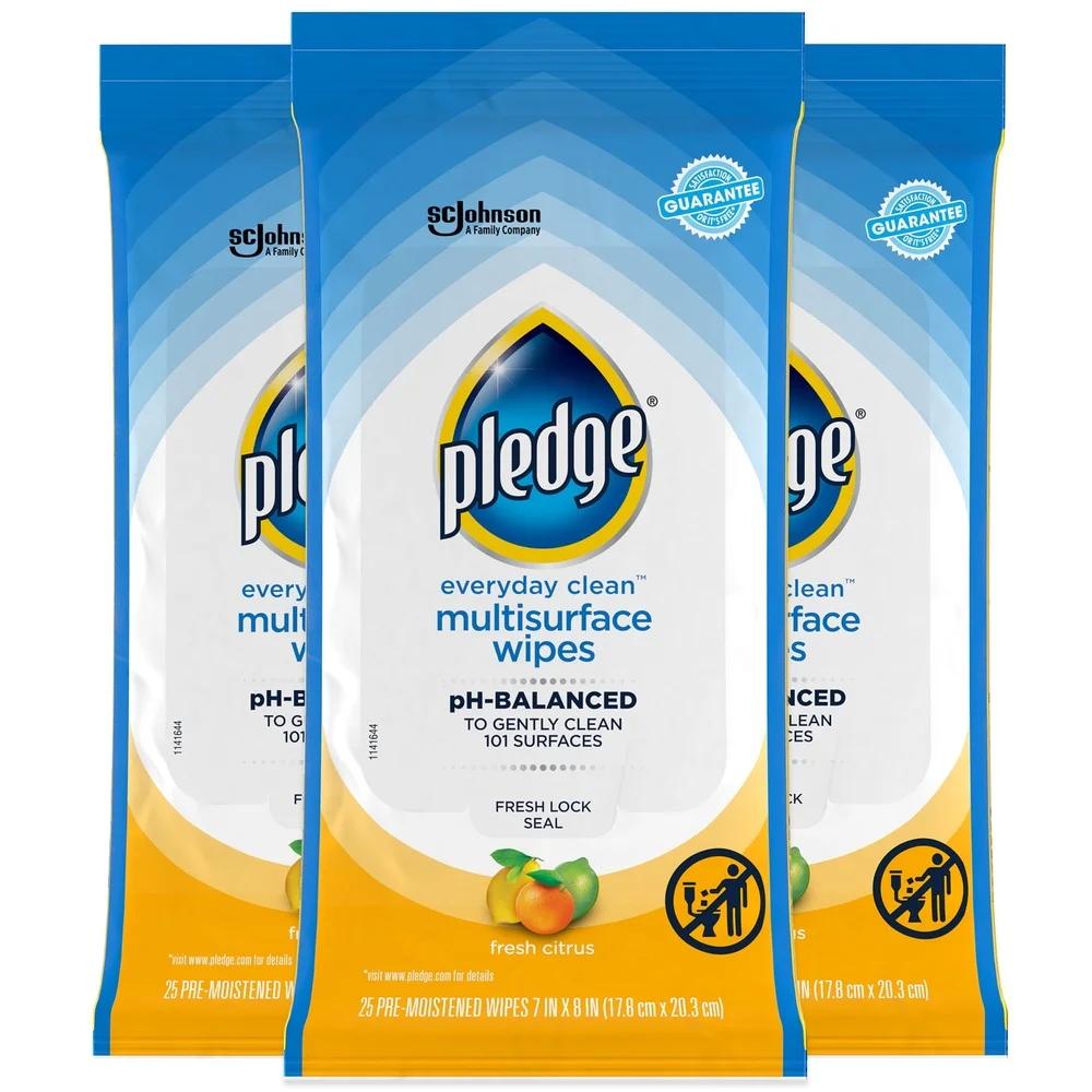 Everyday Clean Multisurface Wipes All Purpose Cleaner Fresh Citrus Scent 75 Count pH-Balanced Hard Surface Cleaner Disposable