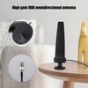 1ks Čierna ABS Anténa s vysokým ziskom 2.4G Wifi 9DB Všesmerové antény