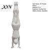 High-end Decorative Figure Inverted Girl Figurine, 3D Printed Athlete Statue, White Statue Sporty Sculpture for Home Table Shelf Decor Muscle Line