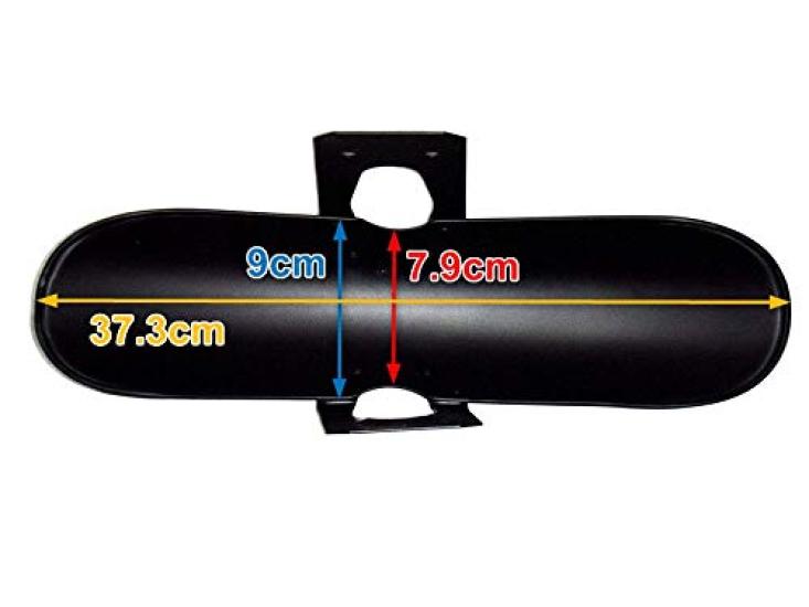 Universal Front Fender Black Cafe Racer Benly CB125T CG125 Cub [x-cars]