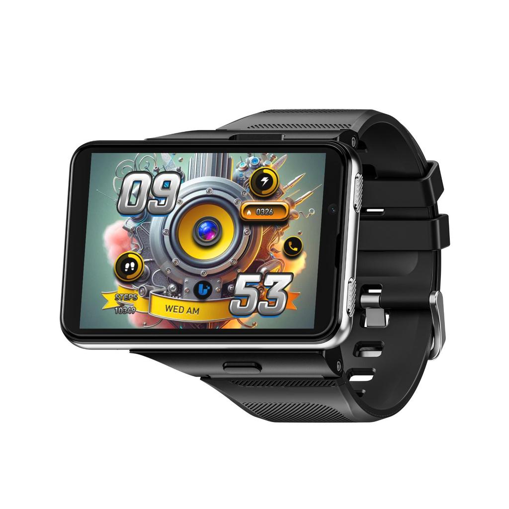 Lokmat APPLLP Max Smartwatch mit 2,88-Zoll-Bildschirm, SIM-Kartensteckplatz und Pulsmesser