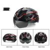 Magnetic-style Visor PC Material Cycling Helmet for Unisex Mountain and Road Bike Safety Roller Skating Use