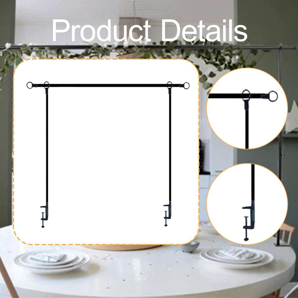 Wedding over The Table Rod Stand Balloon Flower Arch Support Display Adjustable Metal Desktop