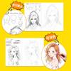 Beginners Anime Sketchbook - Traditional Chinese Style Boy/Girl Line Art Coloring Book for Teens, Kawaii Fashion Cartoon Drawing