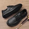 High Quality Handmade Soft Soled Men's Genuine Leather Shoes Lace Up Men's Business Shoes Versatile Daily Casual Shoes Commuting