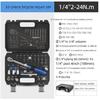 1/4 Inch Torque Wrench Adjustable Preset Ratchet High Precision Bicycle Repair Tool for Mountain Bike Maintenance Kit