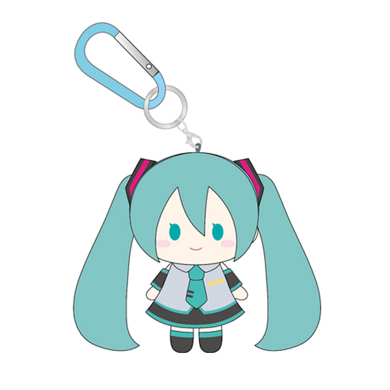 

K Company Маскот Hatsune Miku с карабином x x HM-KM H11.3 Ш7.2 Г7.3см
