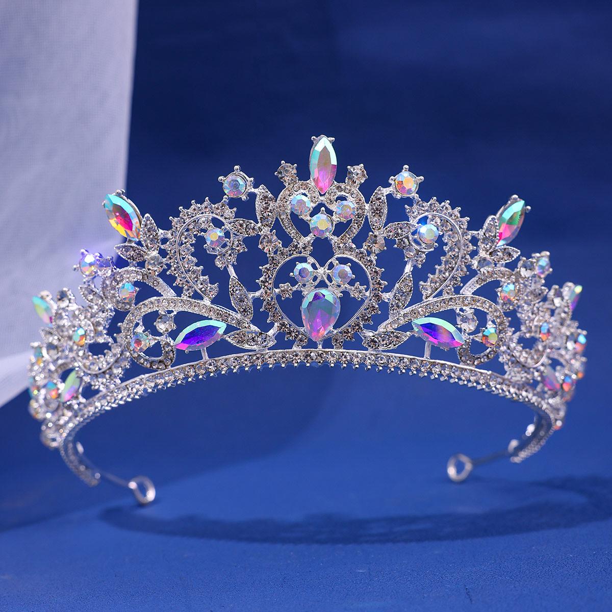 

Свадебные головные уборы зеленого цвета, женские изысканные ослепительные вечерние короны, роскошные диадемы на день рождения