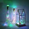 New 6PCS 80cm Solar Wine Bottle Stopper Copper Wire String Lights Lamps Outdoor Party Decoration