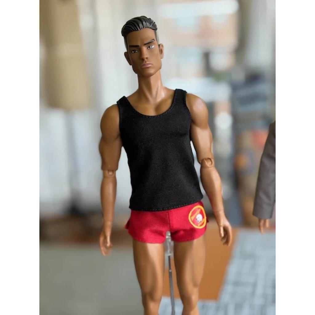1/6 al Design Nude Soldier Athletic Muscle Body 35cm Supermodels Male Doll Personality 13 Joints Action Figures Male Doll