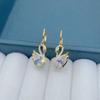 Little Swan Super Brilliant Zircon Earrings For Women