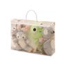 Large Capacity Pvc Storage Bag With Zipper For Bedroom Travel And Clothes Organization