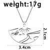 New Genshin Impact Necklace For Women/Men Punk Anime Scaramouche Xiao Titanium Steel Necklaces Jewelry Accessories Gift for Fans