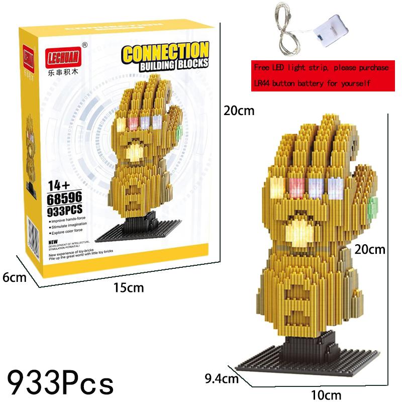 Marval Legends Avengers Building Blocks Iron Man Spider Man Groot Building Building Blocks Rocket Raccoo Toys Gifts For Children