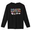 Inclusion Matters Special Education Teacher Sped Autism T Shirt vintage Washed Breathable Unisex fashion designer clothes