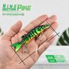 Free Shipping Bionic Dogfish 90mm/6.8g Multi-Section Lure for Cockroach, Bass, and Freshwater Fishing