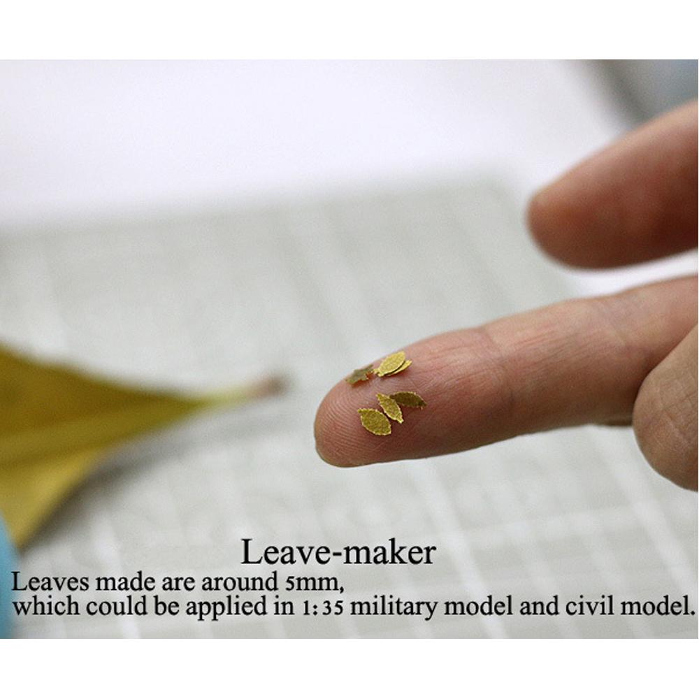 4 In 1 Model Scene Leaf Maker Sand Table Accessories Model Leaves DIY Tool