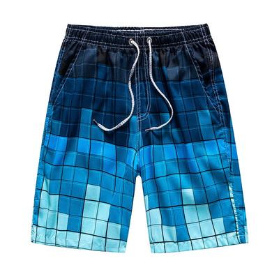 Men's Casual Color Outdoors Pocket Beach Work Trouser  Beach Shorts Pant