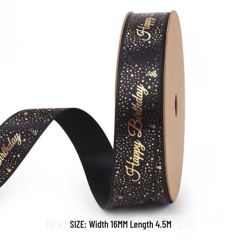 Ribbon Logo Certificate with Decorative Flower and Bow Packaging Box