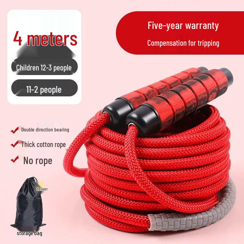Multi-Person Group Long Skipping Rope