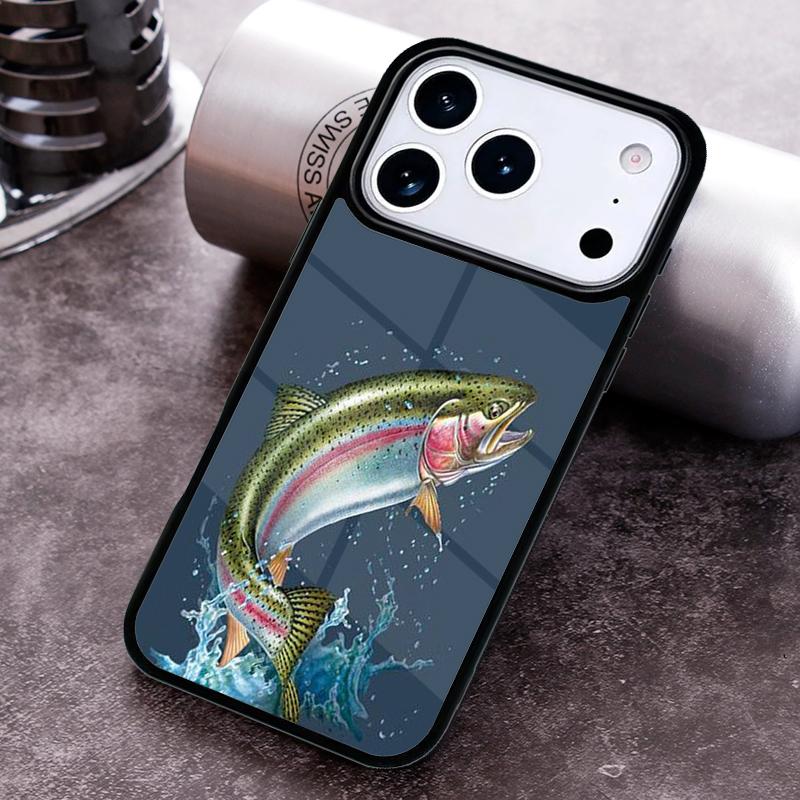 Fishing Box Hunting animal and fishing man Phone Case for iPhone 17 16 15 Pro Max Air 14 13 12 11 Plus Shockproof Cover