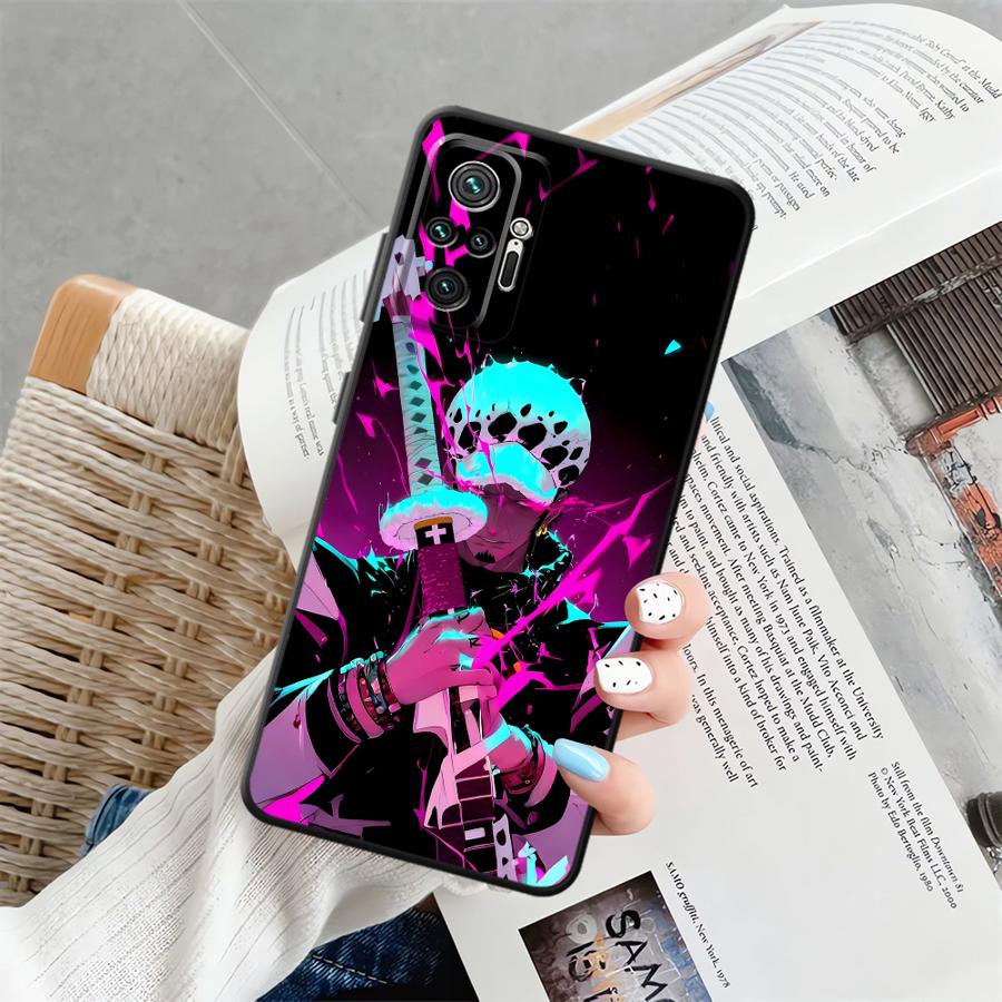 Funda Phone Cover Case for Xiaomi Redmi Note 10S 11S 12S 9s 10 9 8 Pro 11 13 12 Pro Plus Ones Pieces Anime