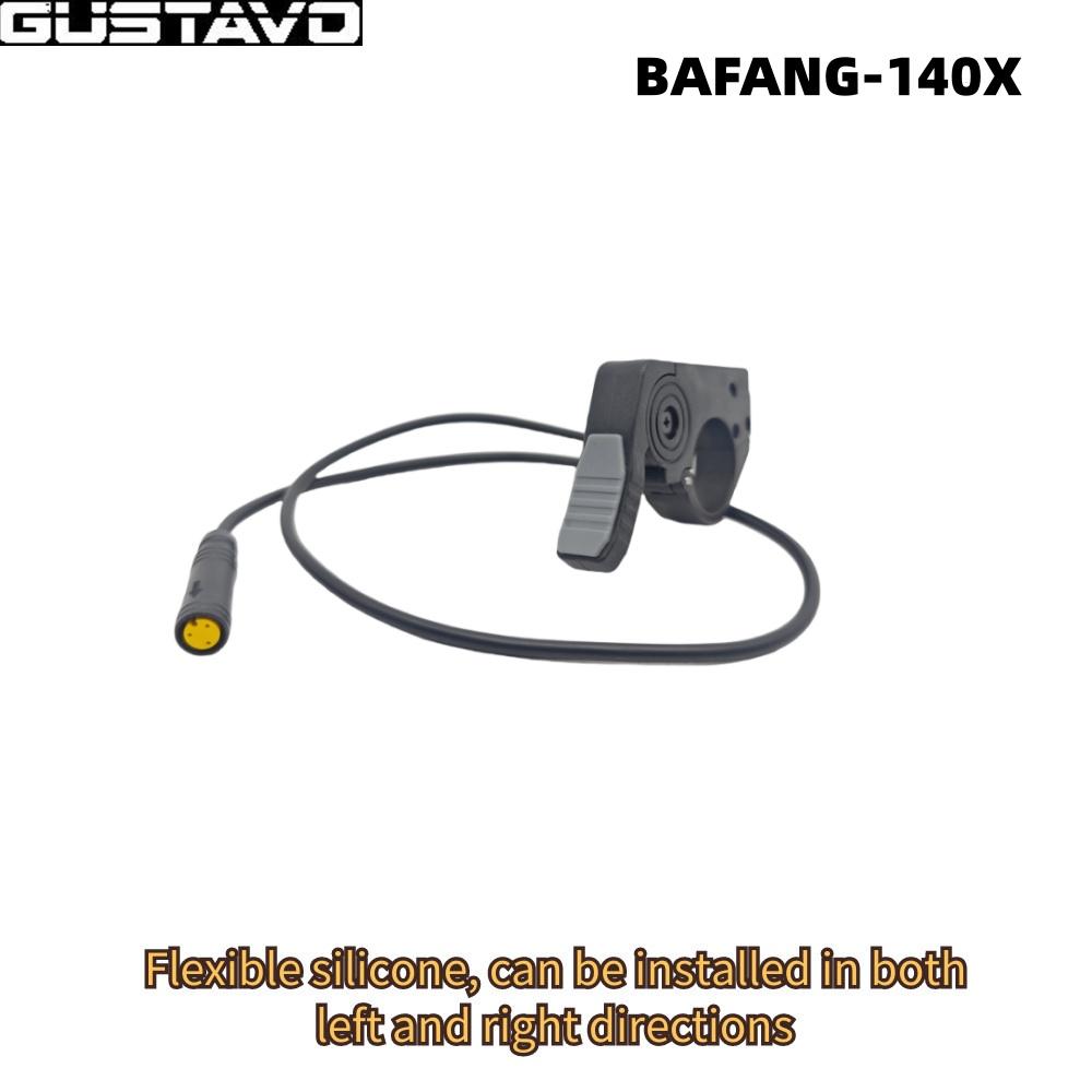 GUSTAVO Ebike Throttle Waterproof Connector Finger Thumb Throttle For Bafang Controller / KT Controller Throttles 2