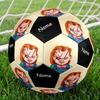 Custom Name Chucky Theme Size 5 Soccer Ball, Suitable for Both Indoor and Outdoor Matches, a Gift Suitable for Everyone.